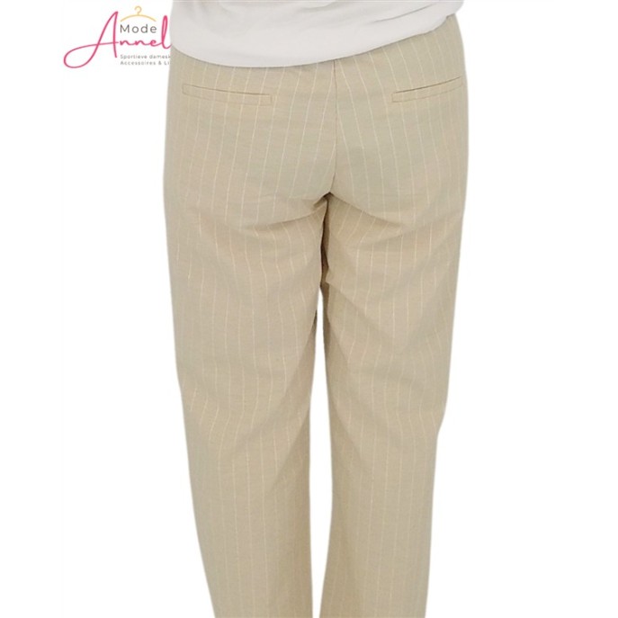 Elvira broek Jessie 26-024 streep Zand